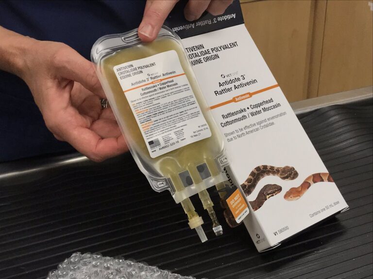 ANTIDOTE 3 RATTLER ANTIVENIN VET MEDICATIONS