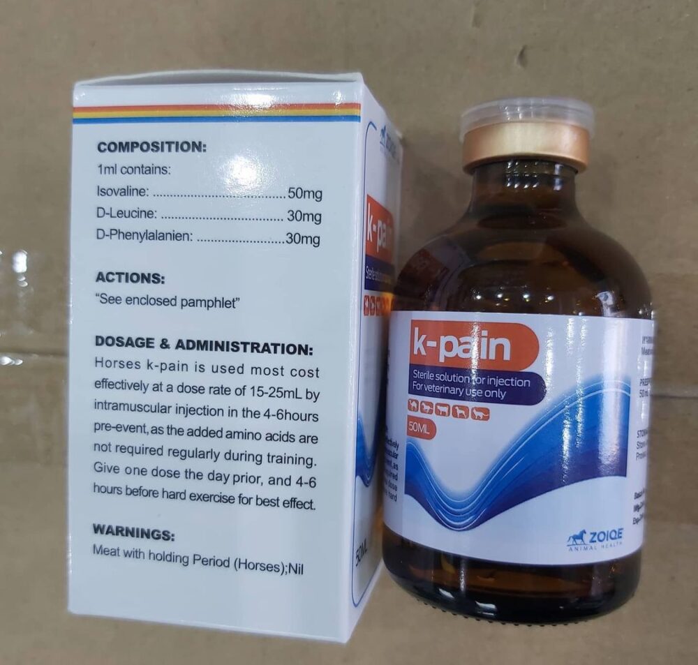 K PAIN INJECTION VET MEDICATIONS